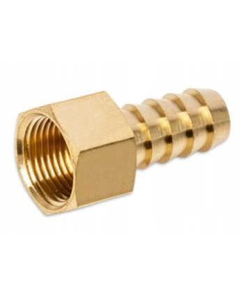 Króciec na węża DO WĘŻĄ MOSIĘŻNY KOŃCÓWKA GW 3/8" 6 mm