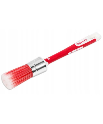 Pędzel okrągły MALARSKI 2-K SOFT RED PROSTY 25 mm