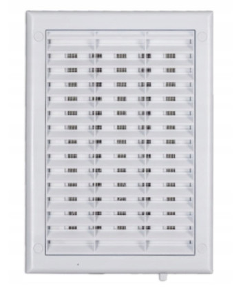 Kratka wentylacyjna Awenta EXCLUSIVE TK2 BIAŁA 14 x 14 cm