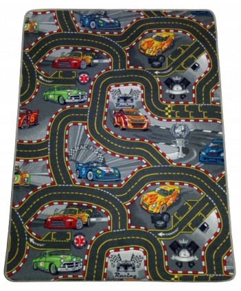 DYWAN DISNEY CARS MATA ULICE AUTA WYŚCIGI 80X120