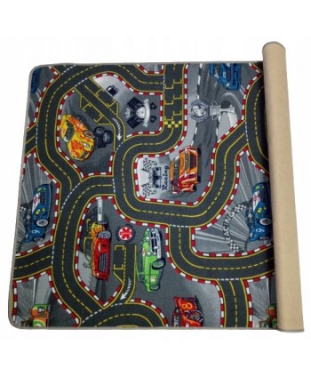 DYWAN DISNEY CARS MATA ULICE AUTA WYŚCIGI 120X160